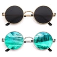 thumbnail image 1 of Gafas de sol CGID E01 Polarizadas Circulares Retro Vintage 2 Paquetes, 1 of 8