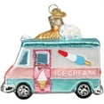 thumbnail image 3 of Old World Christmas Ice Cream Truck Glass Blown Ornament for Christmas Tree, 3 of 6