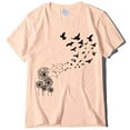 thumbnail image 4 of Pompotops Mode Femmes Été Demi-Manche Pull-Over Couleur Unie Blouse Décontractée, 4 of 5