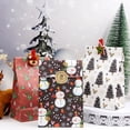 thumbnail image 4 of Bolsas de dulces de Feliz Navidad, 10 piezas de cartón, bolsa de regalos de Papá Noel para fiesta de Papá Noel, suministros de decoración de galletas de Navidad, 2023, 4 of 4