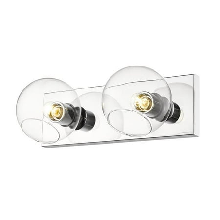 

Z Lite 455-2V-CH 5.62 x 16 x 7.25 in. 2 Light Wall Sconce Chrome