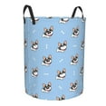thumbnail image 2 of Kll French Bulldog2 Waterproof Foldable Laundry Hamper Bucket With Handles For Storage Bin,Kids Room,Home Organizer (Medium), 2 of 8