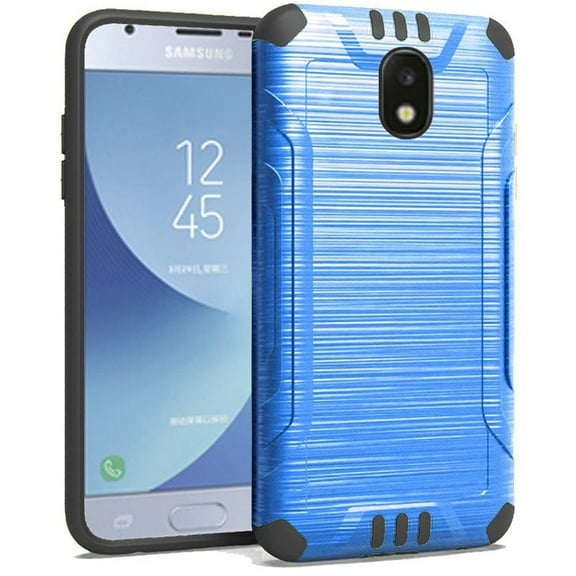 GSA Slim Brushed Case For Samsung Galaxy J3 (2018). J337 Blue Black