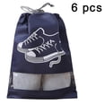 thumbnail image 2 of Bolsa con cordón de plástico transparente de pulgada de espesor, bolsa de viaje con doble cordón de algodón para embalaje y almacenamiento Levamdar 221892-3, 2 of 5