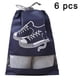 thumbnail image 2 of Bolsa de zapatos no tejida a prueba de polvo con cordón de viaje Adepaton 221892-3, 2 of 5
