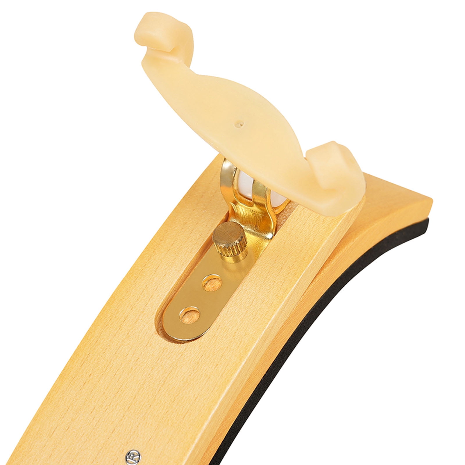 Adjustable Violin Shoulder Rest 4/4 Size with Comfortable Cushion Shoulder Holder Suitable for Enhanced Playability