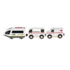 Electric Magnets Train Cars Wagons Railway for Train Child Toy DIY Ambulance