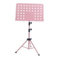 thumbnail image 2 of HILABEE Support de Partitions Réglable en Hauteur Portable Antidérapant Installation Simple Support de Livre de Musique Pliable pour Groupe Guitare Ukulélé Violon Rose, 2 of 9