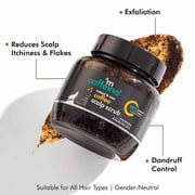 mCaffeine Naked and Raw Hydrating Coffee Scalp Scrub, Natural Aha, 8.82 oz