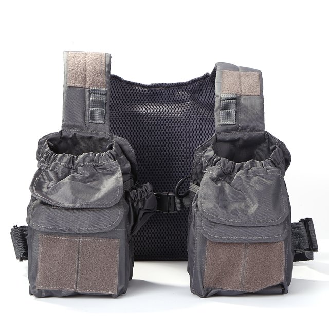 Chaleco de pesca al aire libre con múltiples bolsilloschaleco ajustable transpirable (gris) Ndcxsfigh Nuevos Originales