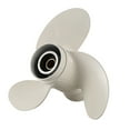thumbnail image 2 of 2X 9 1/4 x 9-J New Aluminum Alloy 3 Blade Outboard Propeller for 9.9-15Hp, 2 of 5