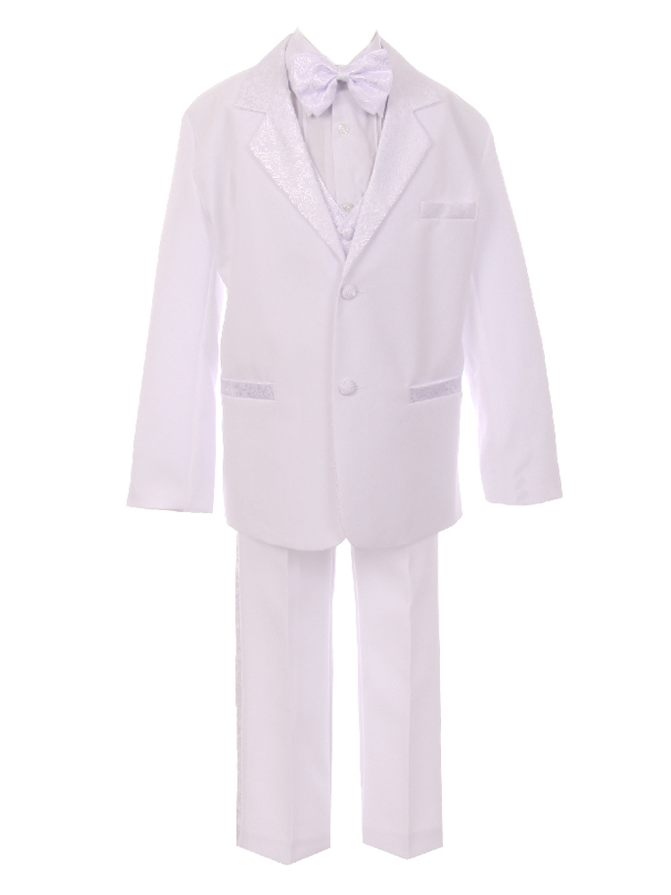 white first communion suit