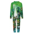 thumbnail image 5 of The Legend of Zelda Women Men Pajamas Zipper Onesie Jumpsuit Hooded One Piece Sleepwear, 5 of 7