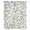 White, variant on Blue Green Eucalyptus Sheer Curtains 54 Inches Long, Spring Botanical Leaves Weeping Light Filering Curtains, Breathable Simi Curtain Privacy Drapes for Kitchen Bathroom Small Window Treatment