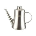 thumbnail image 5 of yotijay Stainless Steel Oil Dispenser Oil Storage Container Oil Strainer Pot for Picnics 32 ounce, 5 of 9