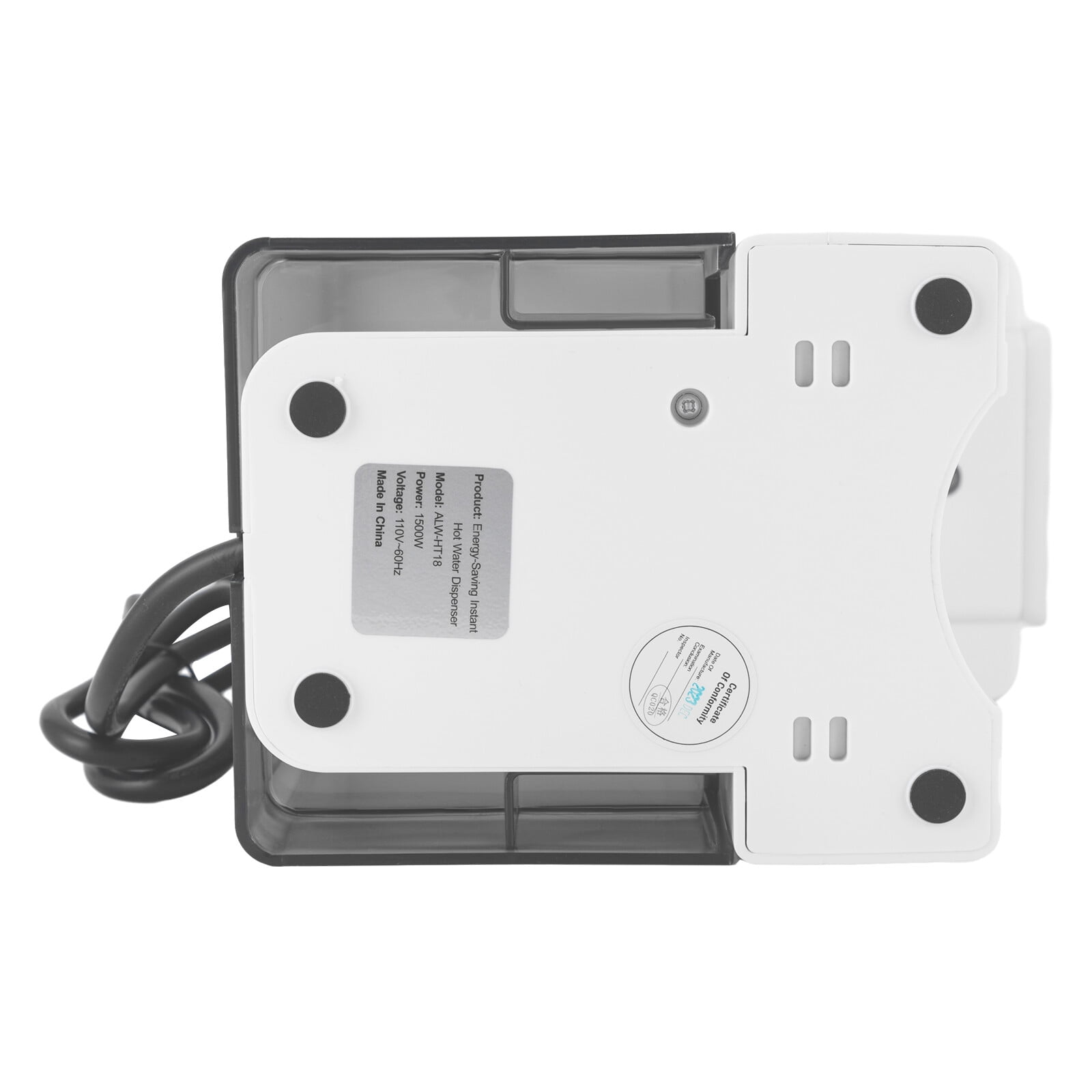9.05*5.51 Adjustable Design Modern Rectangular Instant Hot Water Dispenser White for Bedroom, Living room