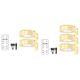 thumbnail image 1 of Luces Imágenes 2 Pcs para LED Recargables Pared Con Control Remoto (oro), 1 of 6