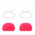 thumbnail image 1 of 2pcs Acrílico Softbol Soportes Soportes Béisbol Racks Ball Pantalla Balls, 1 of 7