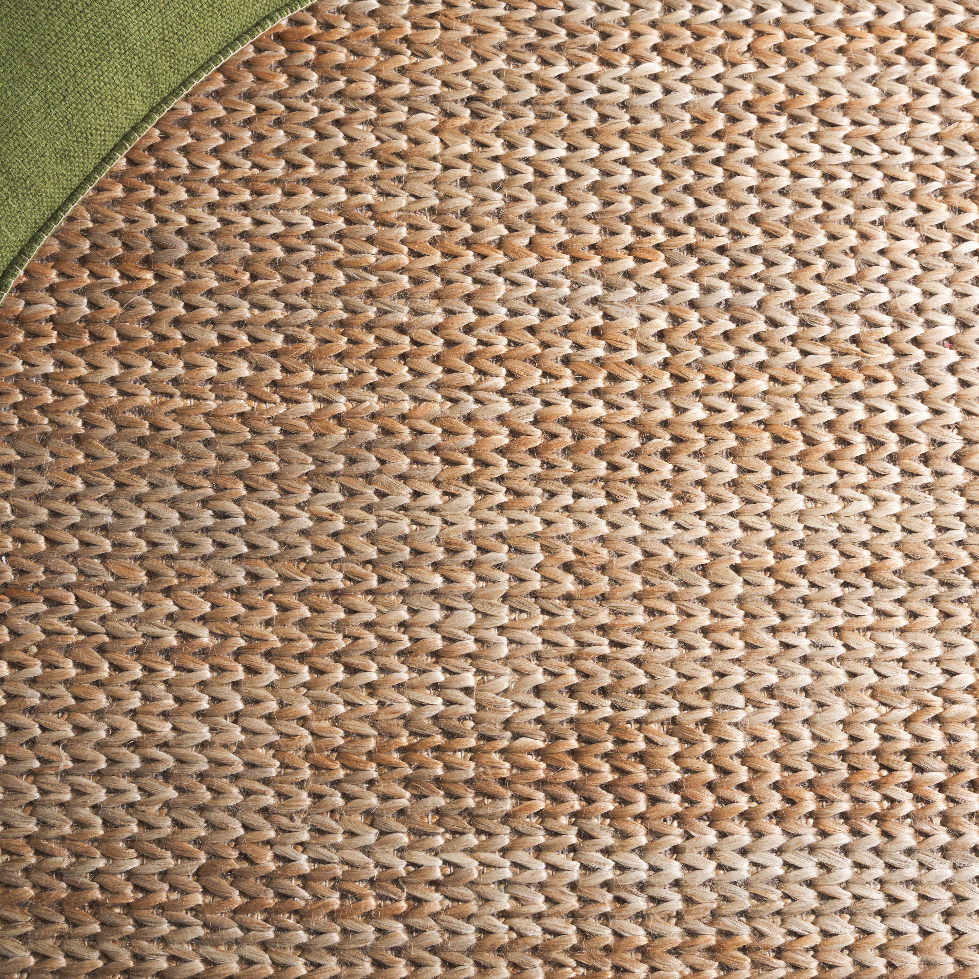 SAFAVIEH Natural Fiber Noweel Solid Area Rug, Natural, 4' x 6'