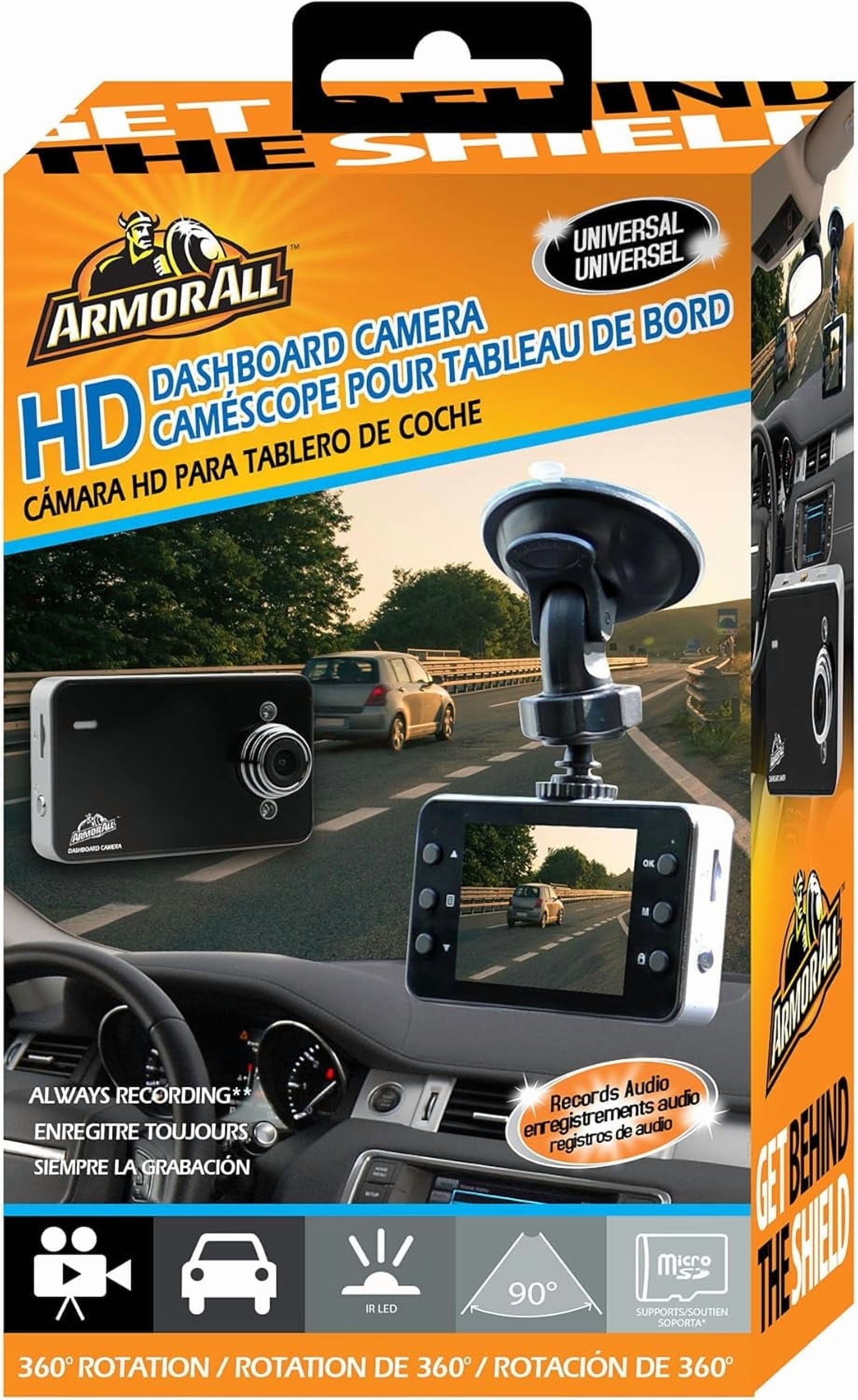 Armor All Universal HD Dash Camera with Motion Detect