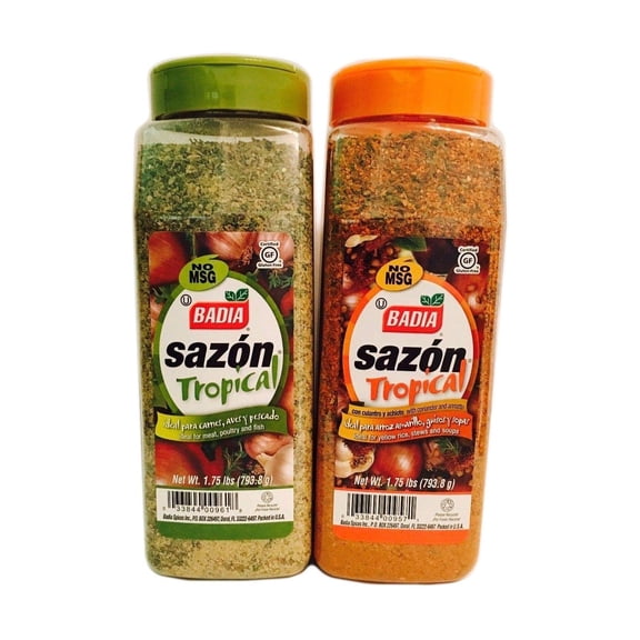 Combo Pack Sazon Tropical All Purpose Seasoning 1.75 lbs Each