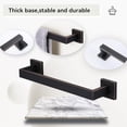 thumbnail image 4 of ORB 12-Inch Towel Bar for Bathroom Wall Mounted Bathroom Square Towel Rack, Total-14 Oil Rubbed Bronze Bath Towel Holder Towel Hanger Hand Towel Holders Towel Rail Towel Rod, A8804ORB-3P1, 4 of 9