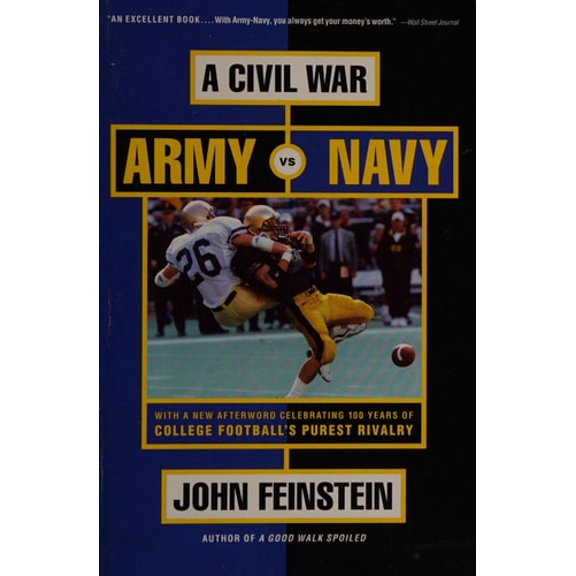 Pre-Owned A Civil War: Army Vs. Navy a Year Inside College Football's Purest Rivalry, 9780316278249, 0316278246, Paperback, First Edition edition