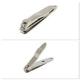thumbnail image 5 of Unique Bargains 1 Pc Portable Small Mouth Nail Clipper for Women for Men Gray Gold Tone, 5 of 7