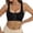 Black, variant on Sports Bras for Women Yoga Bra Adjustable Front Closure Bras for Women Post Bra Compression Tank Top Shapewear Top