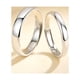 thumbnail image 4 of Anillos de pareja de plata 925 JM ajustables 1 par, 4 of 5