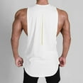 thumbnail image 7 of ALLLIST Big And Tall Tank Tops for Men Workout Gym Pullover Casual Solid Stretch White Sportswear for Men Size M-3XL, 7 of 7