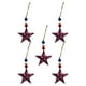 thumbnail image 1 of Fiudx Adornos de Estrella Del Día de La Independencia, de Algodón, Seguros y Duraderos, Decoración Festiva para El Hogar, para Celebraciones Navideñas, para Exhibiciones Multiusos, Juego de 10 Piezas, 1 of 1