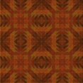 thumbnail image 1 of Ahgly Tapis d'Intérieur Lavable en Machine Carré Transitionnel Acajou Brun, 4 Pieds Carré, 1 of 7