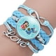 thumbnail image 4 of Disney-Pulseras multicapa de Lilo y Stitch para niñas, joyería de Anime, pulsera de gemas de tiempo de dibujos animados, regalo de cumpleaños para niños, 4 of 5