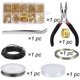 thumbnail image 4 of Kit para hacer joyas, 800 piezas, kit para hacer joyas, kit para hacer pendientes, joyería, 4 of 5