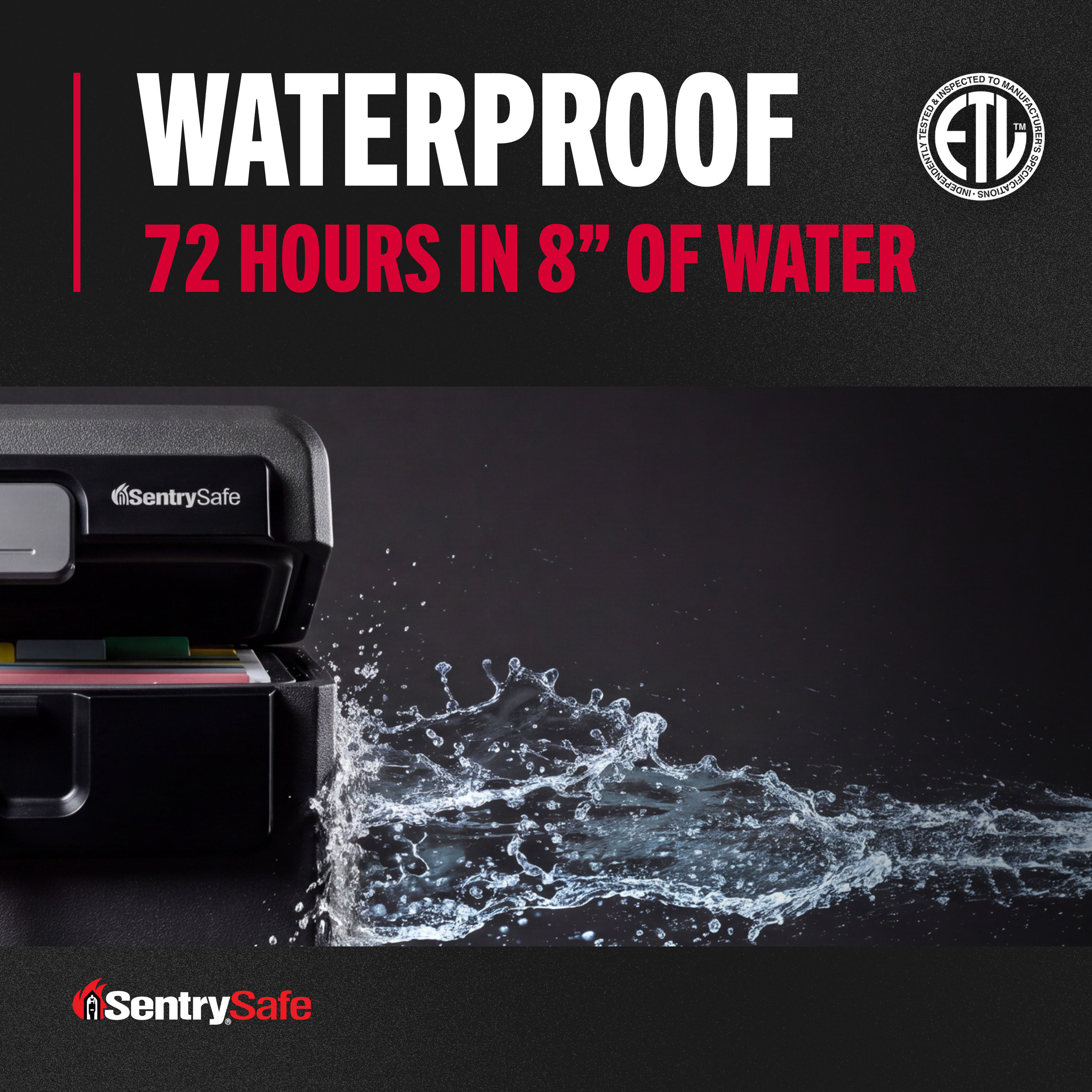 SentrySafe HD4100 Fire & Water Resistant File Safe photo 4