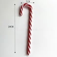 thumbnail image 2 of 6Pcs/Bag 2022 Christmas Plastic Candy Canes Sweet Xmas Tree Hanging Ornaments, 2 of 7