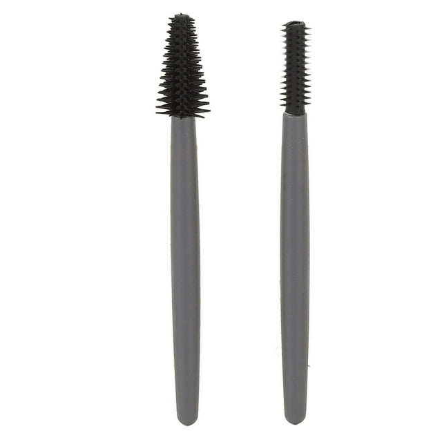 Juego de Brochas de Silicona reutilizables para pestañas con caja a prueba de polvo, kit de maquillaje portátil, adecuado para maquillaje de ojos diario en casa o salones de