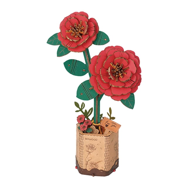de construcción de ramo de flores, miniladrillos, juegos de construcción de ramo de flores, miniflores artificiales, bloques de construcción para Estilo C