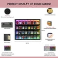 thumbnail image 4 of Qdiou 36 Sports Card Display Rack-LED-1PC(33*26 in), 4 of 5