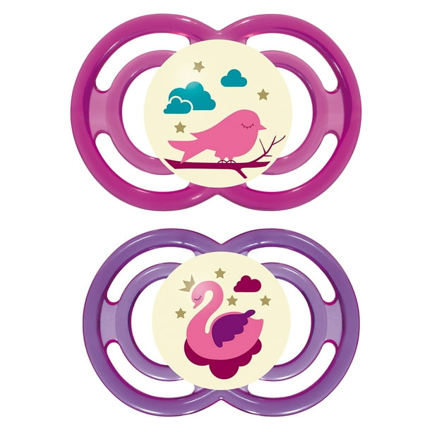 MAM Glow In The Dark Pacifiers, Baby Pacifier 16+ Months, Best Pacifier