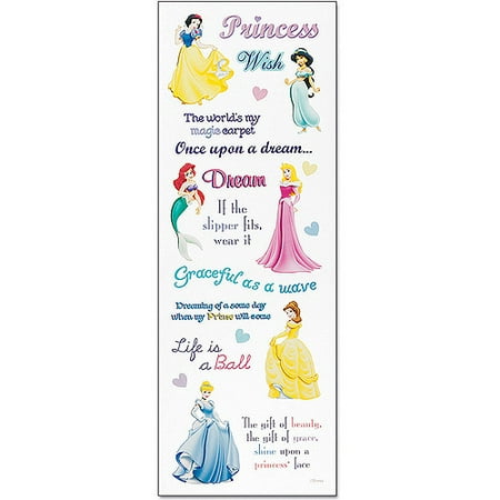 Disney Princess Stickers, Phrase