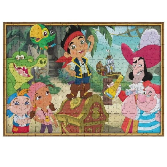 Jake and the Never Land Pirates Wooden Jigsaw Puzzle 35-1000 Piece Birthday Gift Movie Fun