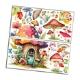 thumbnail image 4 of 2 pegatinas de pared para casa de setas, mariposas, multiusos, decoración de pared, mural artístico para sala de juegos y dormitorio, 4 of 7