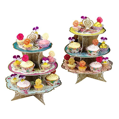 Talking Tables Ts3 Cakestand Truly Scrumptious 3 Tier Tea Party Cake Stand for sale online 