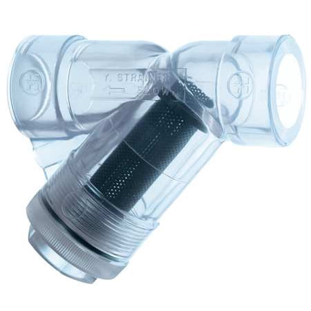 Pvc Y Strainer Socket - HAYWARD YS00150S Y Strainer,PVC,1-1/2
