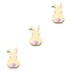 thumbnail image 3 of Monstrate Paquete de 5 Piezas de de Conejo Decoraciones de Pascua Regalos de Aniversario JM01167 JM01167 3piezas Monstrate CBP192638, 3 of 6