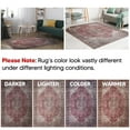 thumbnail image 6 of Keen Home Design Machine Washable Area Rugs with Non-slip Backing, Ideal for Hallway, Living Room, Bedroom, Kitchen and Laundry Room, Vintage Moroccan and Low Pile Rug - ( 2'6'' x 7'), 6 of 9