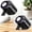 Black, variant on 360° Rotation Portable Mini Cooling System for Auto Vehicle,Usb Rechargeable Adjustable Speeds Clip On Fan for Car,Portable Ac for Car,Car Window Air Conditioner(Beige)