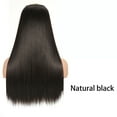 thumbnail image 1 of Nvzi Peluca de cabello liso con clip - 23.6 pulgadas B001, peluca desmontable de 3 piezas, cabello liso extra largo que se puede usar para aumentar el largo y cambiar de peinado., 1 of 5